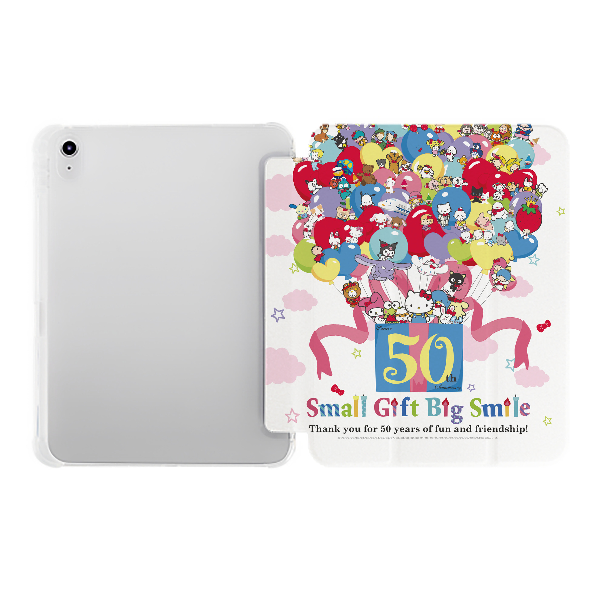 （画像用） Hello Kitty ハローキティ IPad ケース ペン収納付き 三つ折りスタンド PUレザー×シリコン 対応機種9.5/10.5/10.9インチ